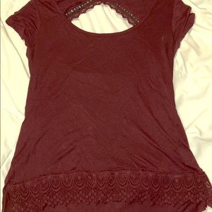 Cute Open Back Tee!